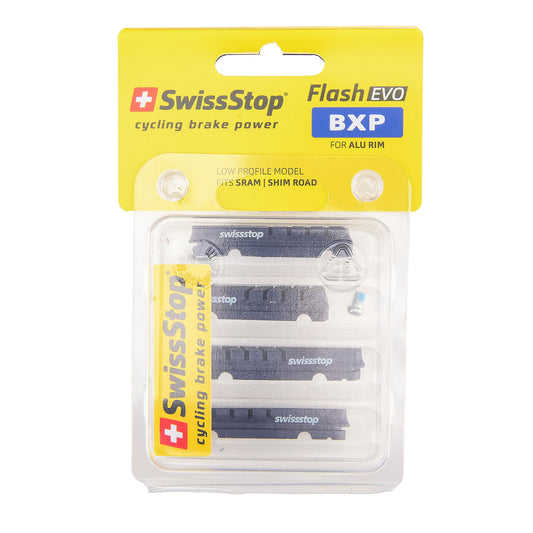 SWISSSTOP | Zapatas de Freno Flash Evo Compatible Shimano-Sram azul