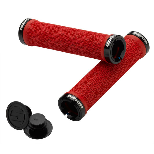 SRAM | Puños Locking Double Clamp Rojo