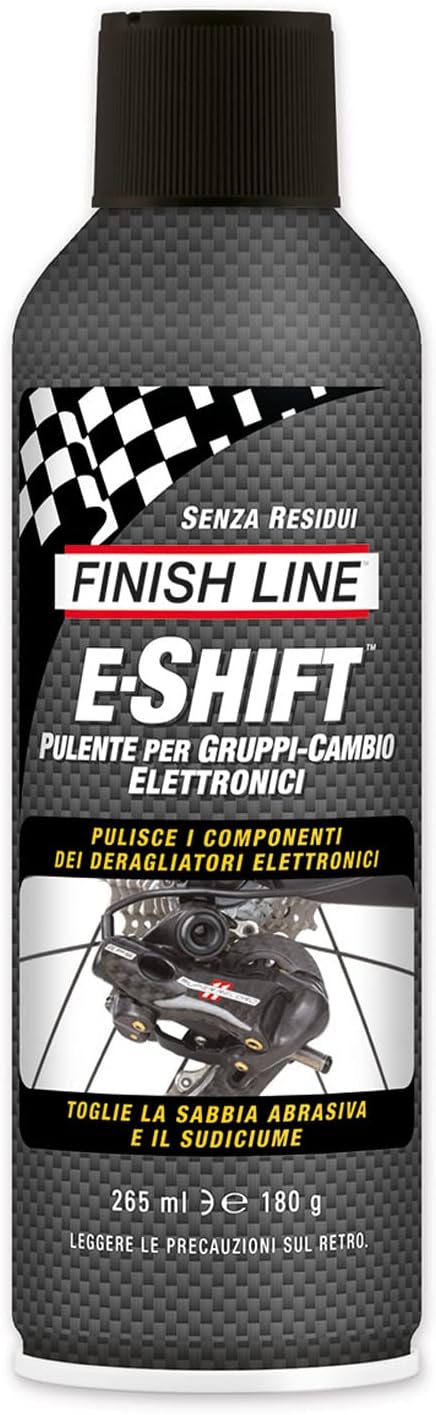 FINISH LINE | Desengrasante de Cambios y Componentes Electrónicos E-Shift 265 ml