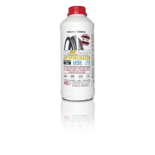 BOMPAR | Sellante Antipinchazos Tubeless Karbom Látex 1L