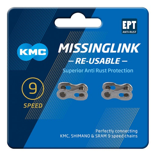 KMC | Enganche de Cadena 9v (2 uds)