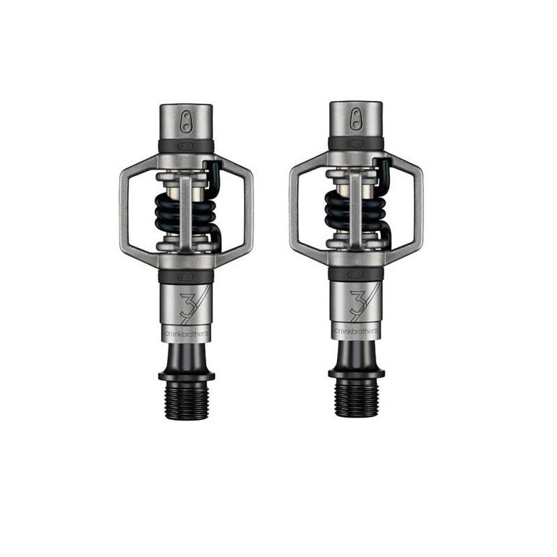 CRANK BROTHERS | Pedales Egg Beater 3 Plata/Negro