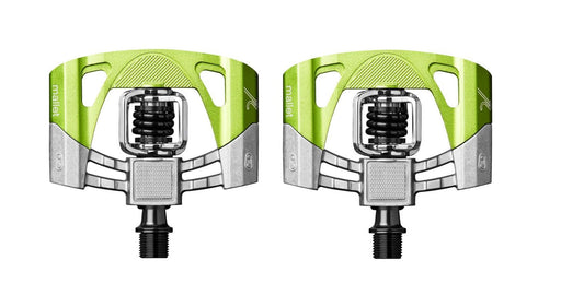 CRANK BROTHERS | Pedales Mallet 2 Negro/Verde