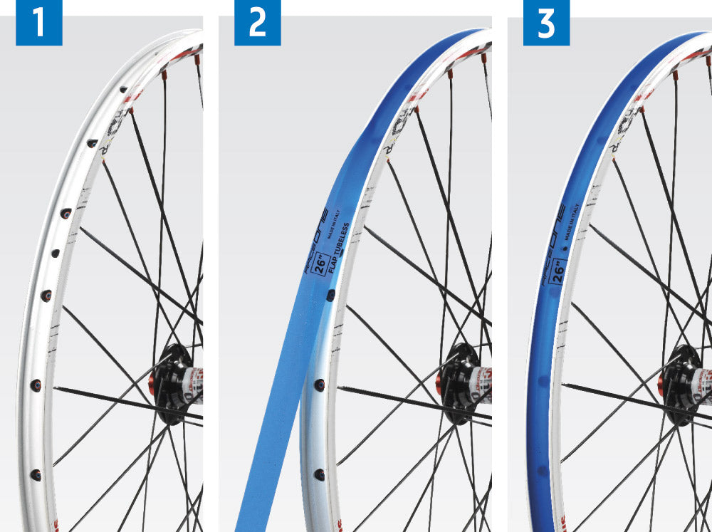 RACEONE | Fondo de Llanta 27.5 Flap Conversión tubeless