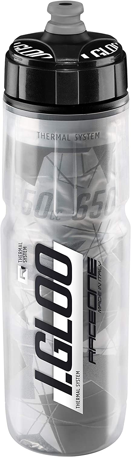 RACEONE | Bidón Térmico I.GLOO 650ml -gris