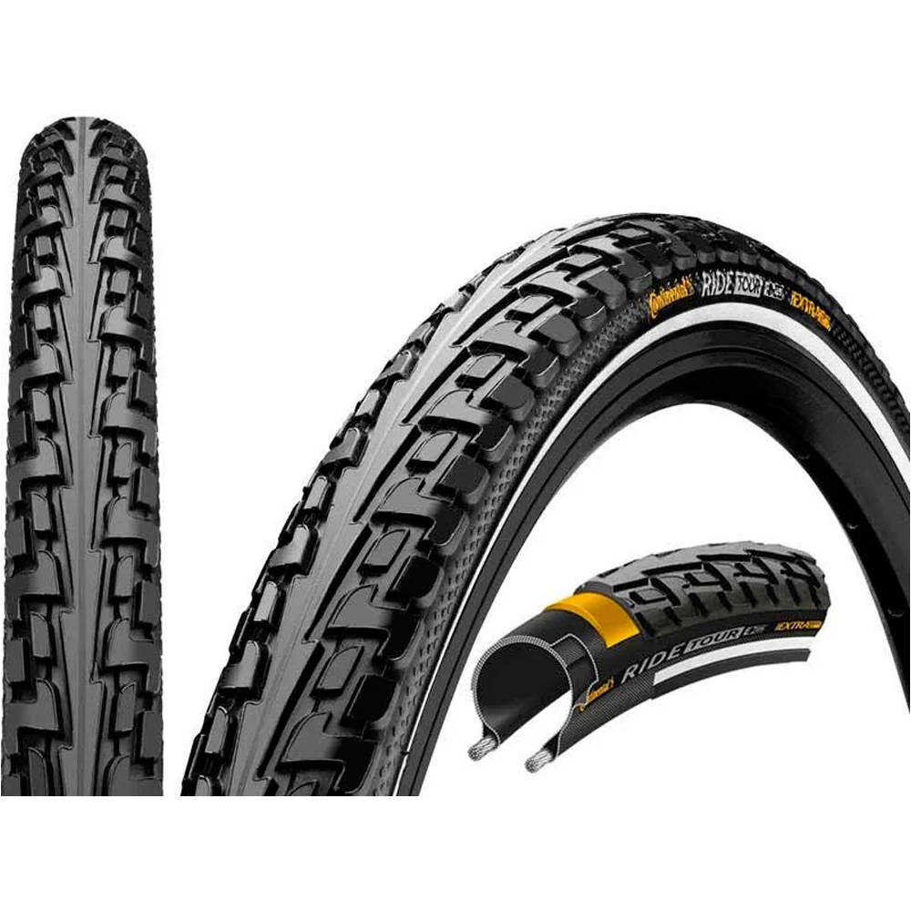 CONTINENTAL | Cubierta Urbana e-Bike RIDE TOUR 26x1.75 47-559 reflectante