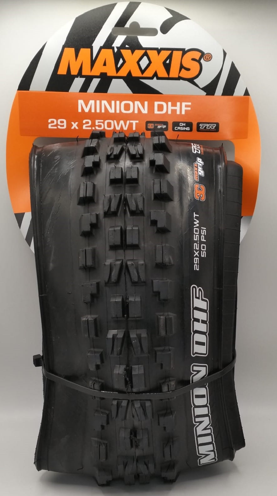 MAXXIS | Cubierta de Mtb MINION 29x2.50wt DHF 3CG-TR-DH