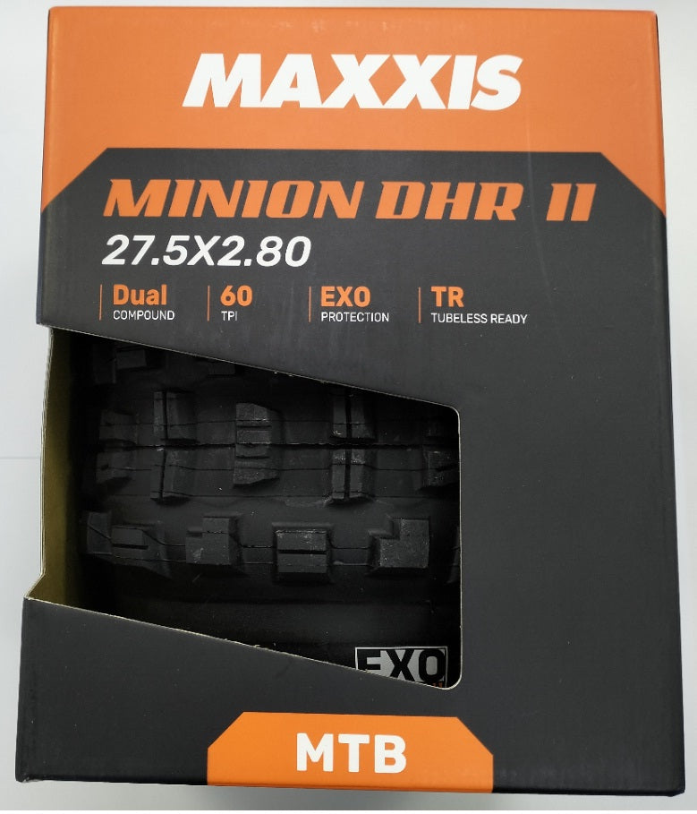MAXXIS | Cubierta de Mtb MINION 27.5" DHR II EXO-TR