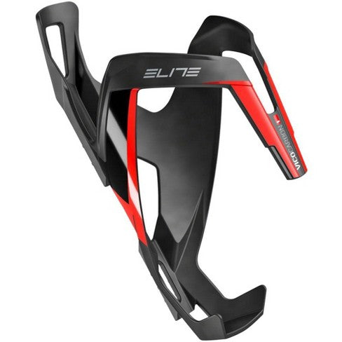ELITE | Portabidón Vico Carbono (Negro-Rojo)