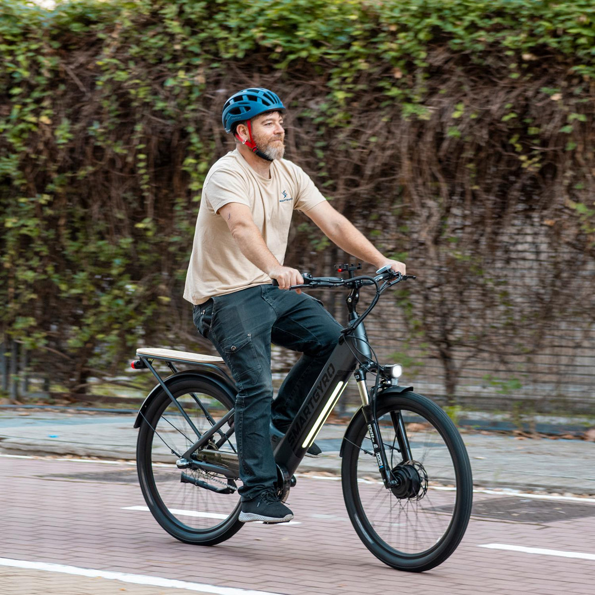 SMARTGYRO | Bicicleta eléctrica NÓMADA -titán