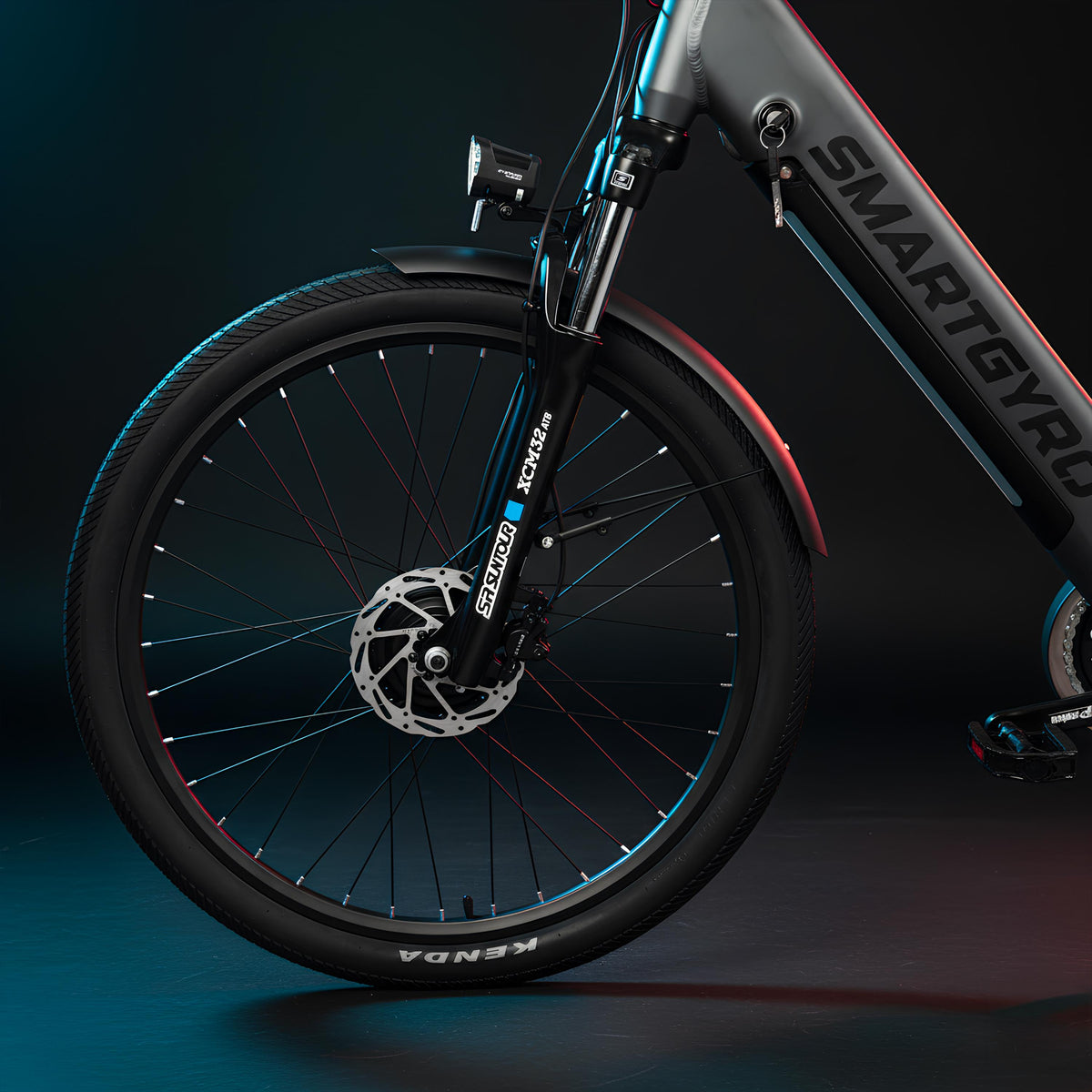 SMARTGYRO | Bicicleta eléctrica NÓMADA -titán