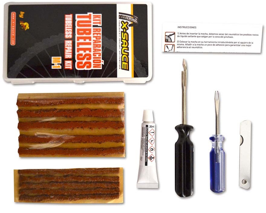 X-SAUCE | Kit de Reparación para Cubiertas Tubeless M-1