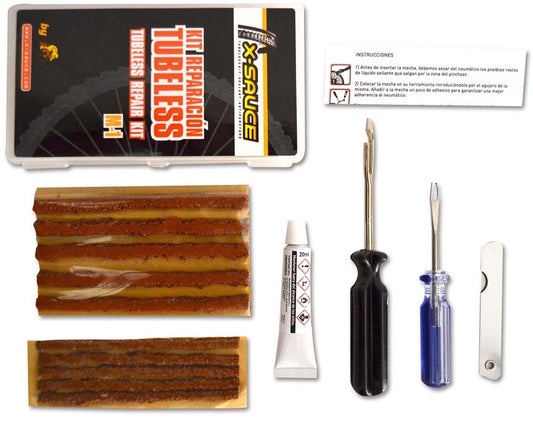 X-SAUCE | Kit de Reparación para Cubiertas Tubeless M-1