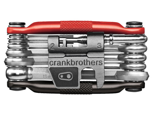 CRANK BROTHERS | Multiherramienta Multi-17 -negro rojo