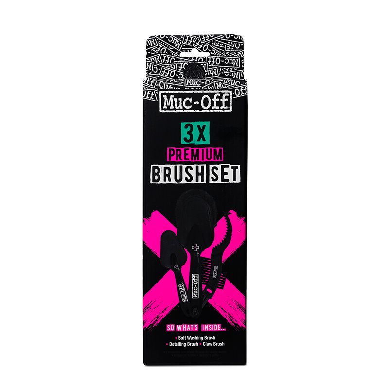 MUC-OFF | 3 Cepillos Limpiadores de Transmisión
