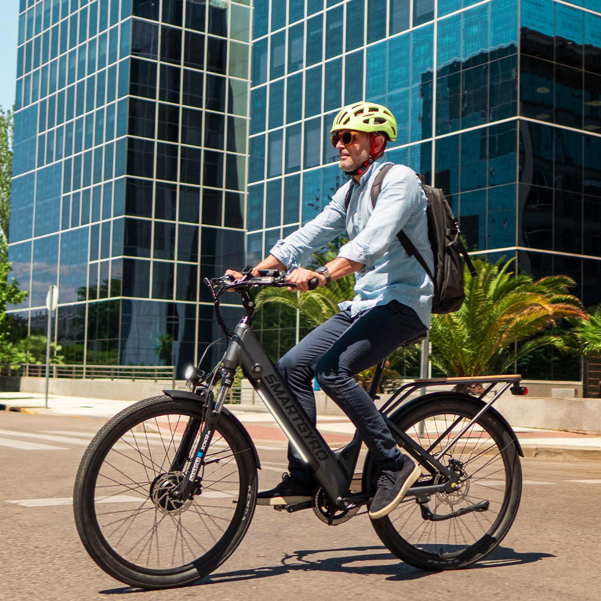 SMARTGYRO | Bicicleta eléctrica NÓMADA -titán