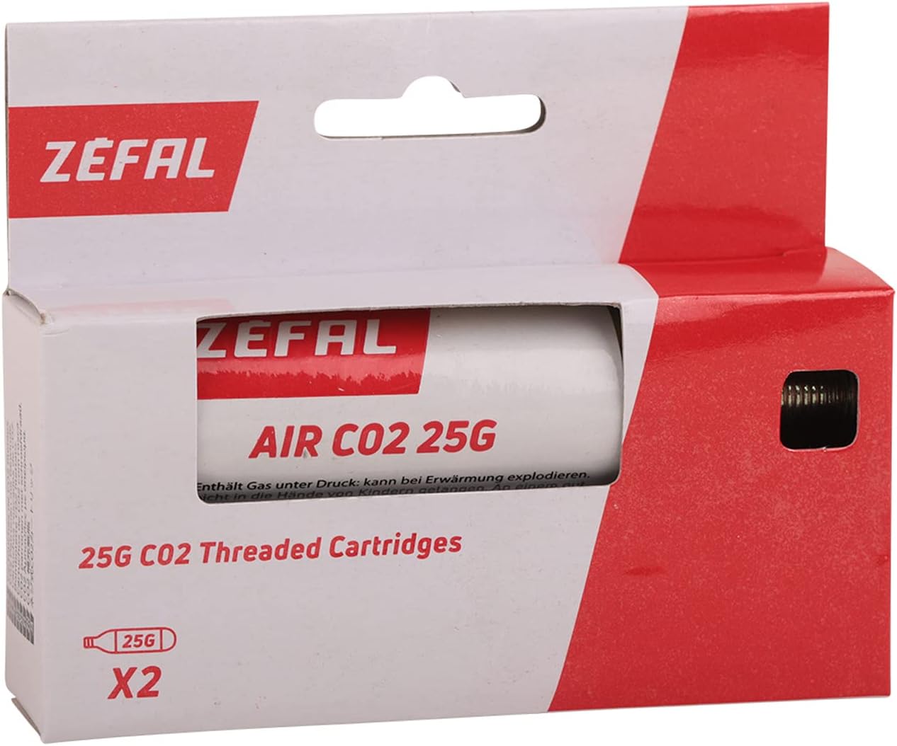 ZEFAL | Cartucho de CO2 25grs (2 uds)