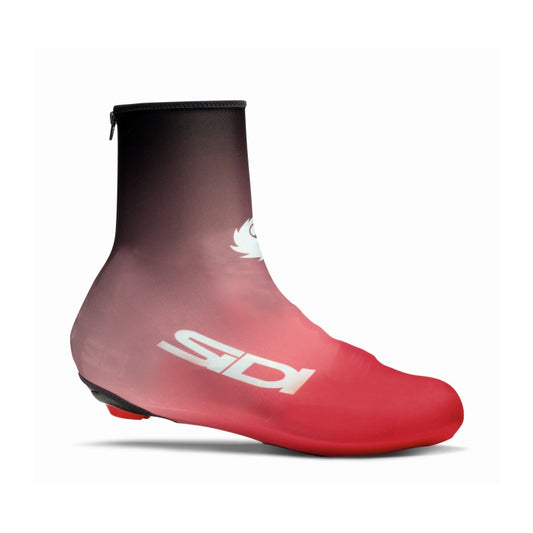 SIDI | Cubrezapatillas Crono Plus Lycra (Negro-Rojo)