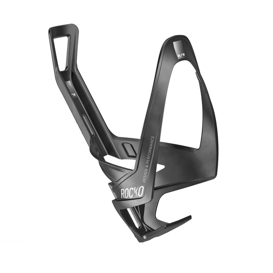 ELITE | Portabidón Rocko Carbono Negro/Blanco
