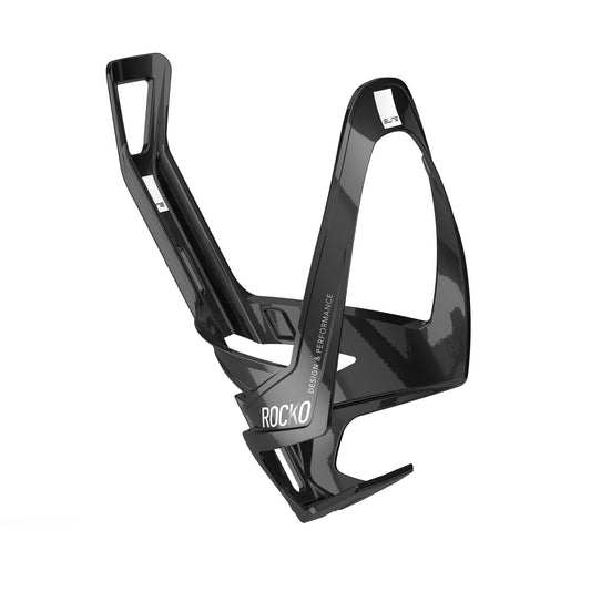 ELITE | Portabidón Rocko Carbono Negro Brillo/Blanco