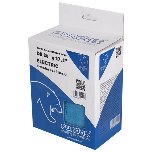 FUNDAX | Banda Antipinchazos de Serraje DH 26-27.5" Electric (2 uds)