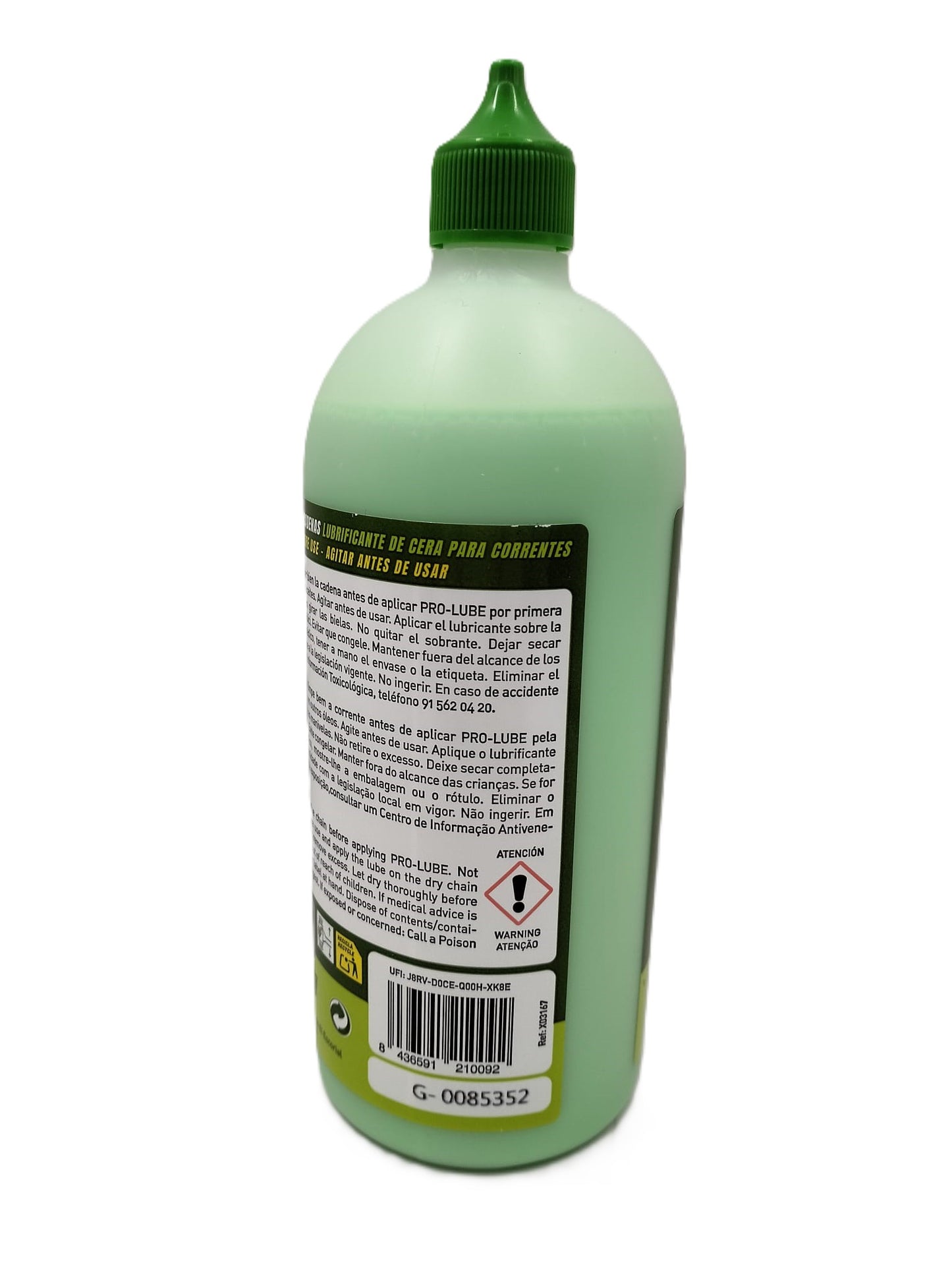 X-SAUCE | Lubricante de Cera para Cadenas de Bicicleta PRO-LUBE 500ml
