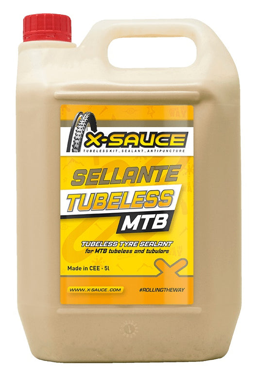 X-SAUCE | Sellante Antipinchazos Tubeless para Mtb 5L