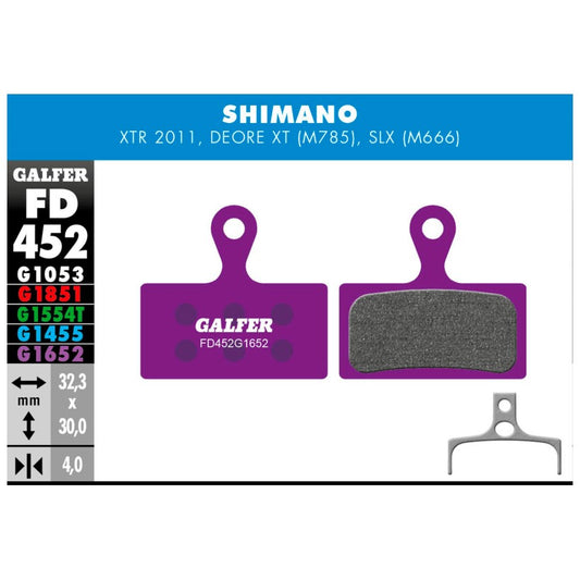 GALFER | Pastillas de Freno e-Bike Compatible Shimano (FD452G1652)