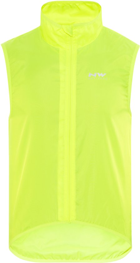 NORTHWAVE | Cortavientos Chaleco Vortex (Amarillo Flúor)