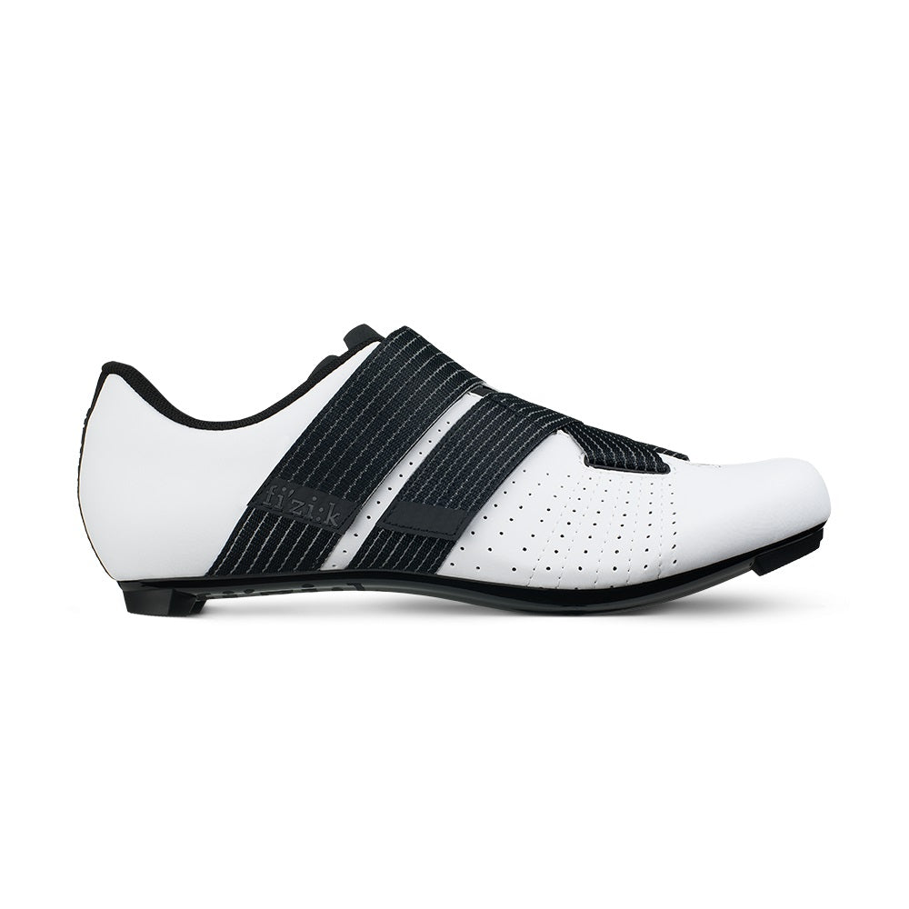 FIZIK | Zapatillas de ciclismo en carretera Tempo R5 Powerstrap blanco-negro