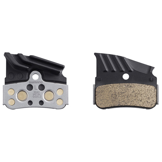 SHIMANO | Pastillas de Freno compuesto metálico con disipador N04C