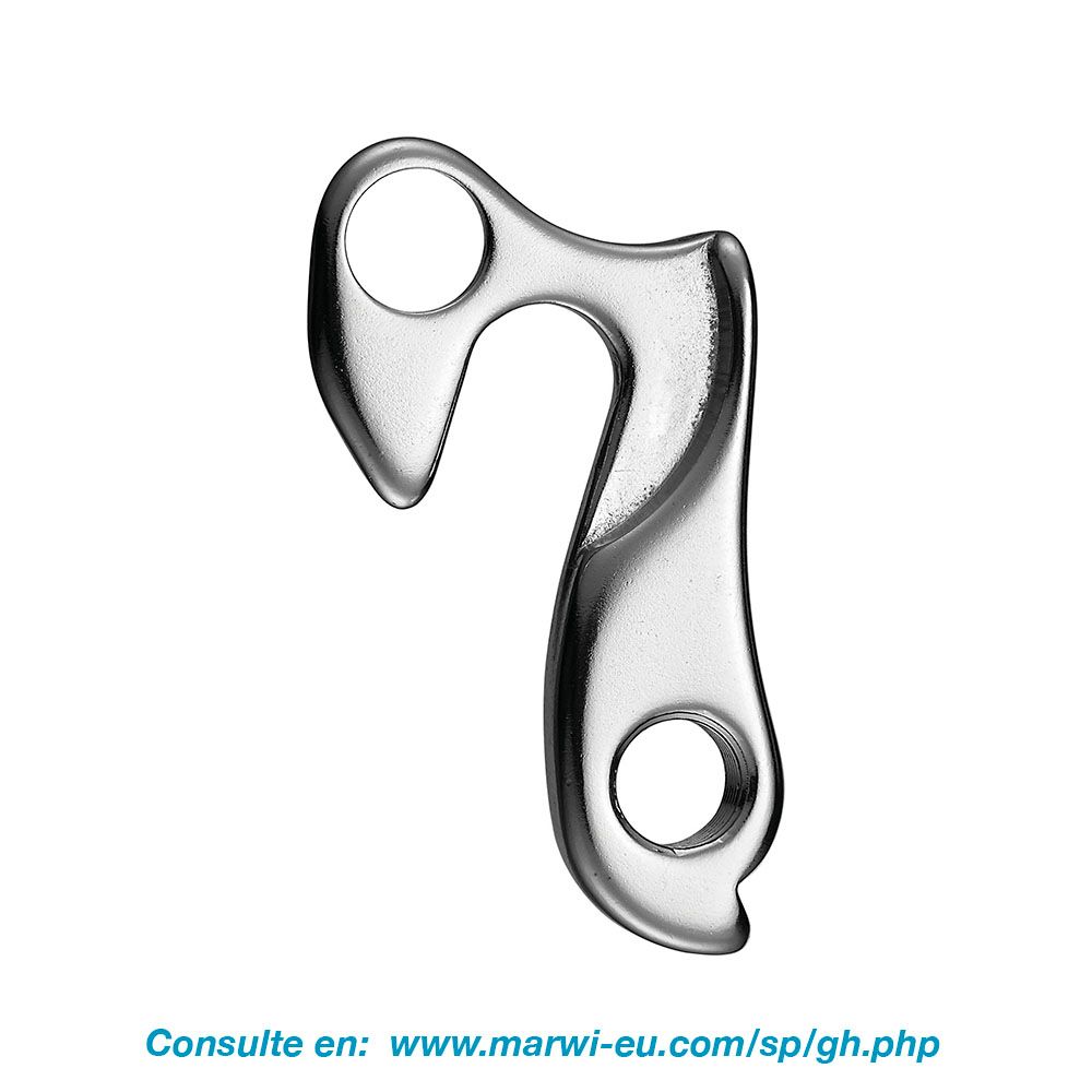 UNION | Puntera de Cambio GH-033 Compatible con Commencal, Felt, Haibike, Massi, Orange, Stevens