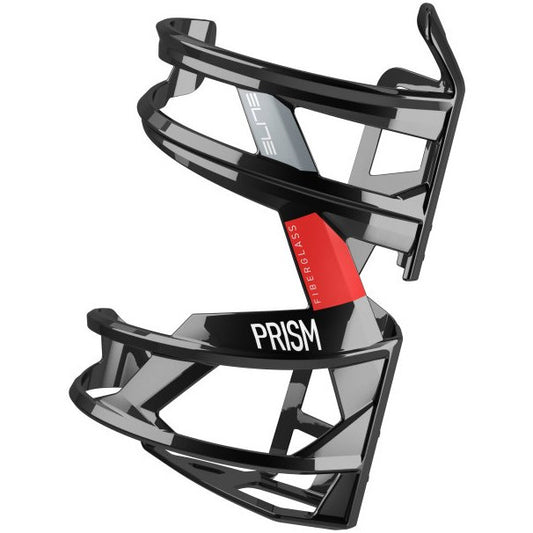 ELITE | Portabidón Prism Negro/Rojo salida Izquierda