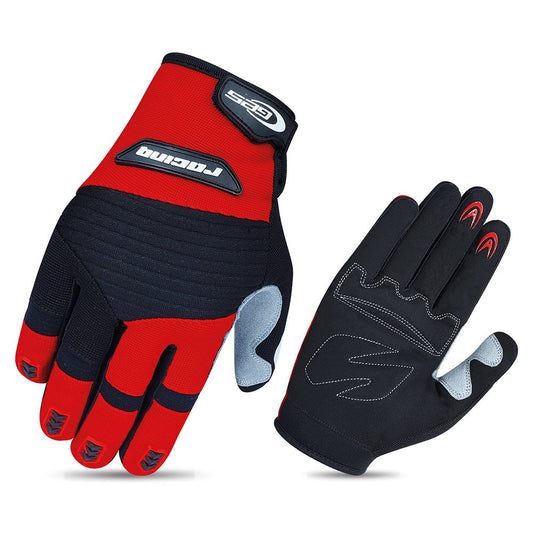 GES | Guantes Largos Racing -rojo negro