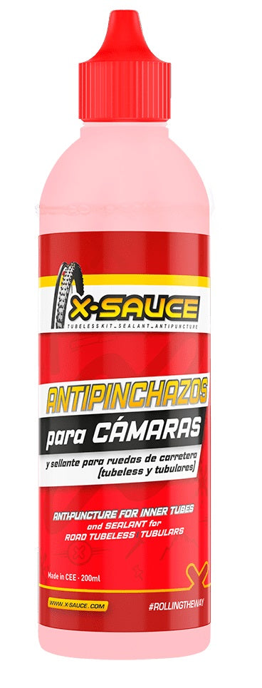 X-SAUCE | Sellante Antipinchazos Tubeless Universal 200ml