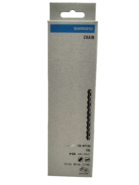 SHIMANO | Cadena SLX M7100 12v 126 Eslabones