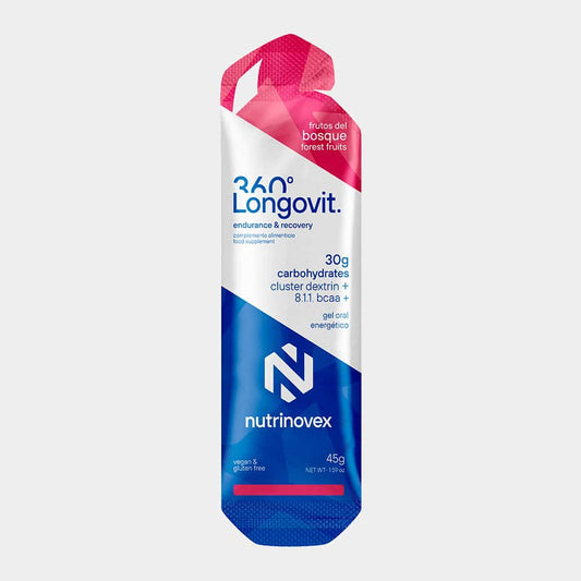 NUTRINOVEX | Gel Longovit 360 Frutos del Bosque