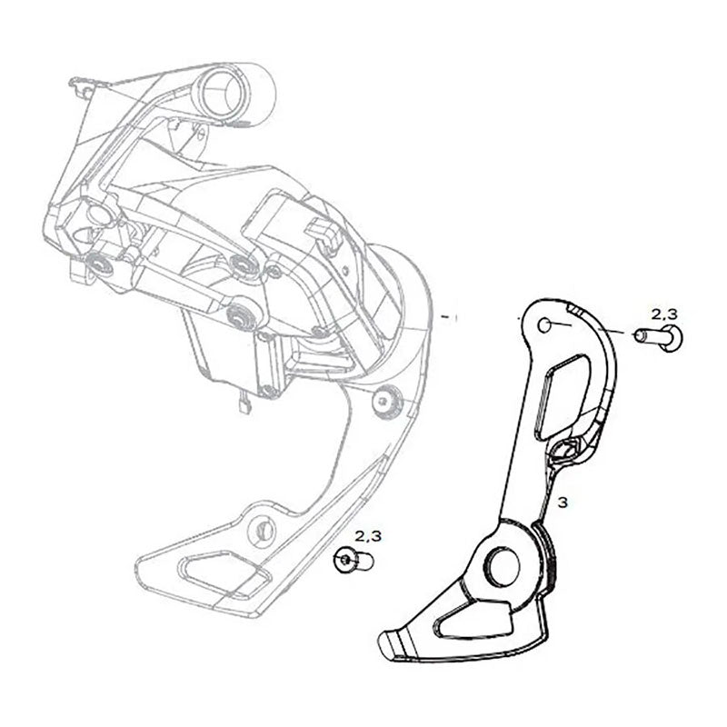 SRAM | Caja Interna de Cambio Red eTap AXS