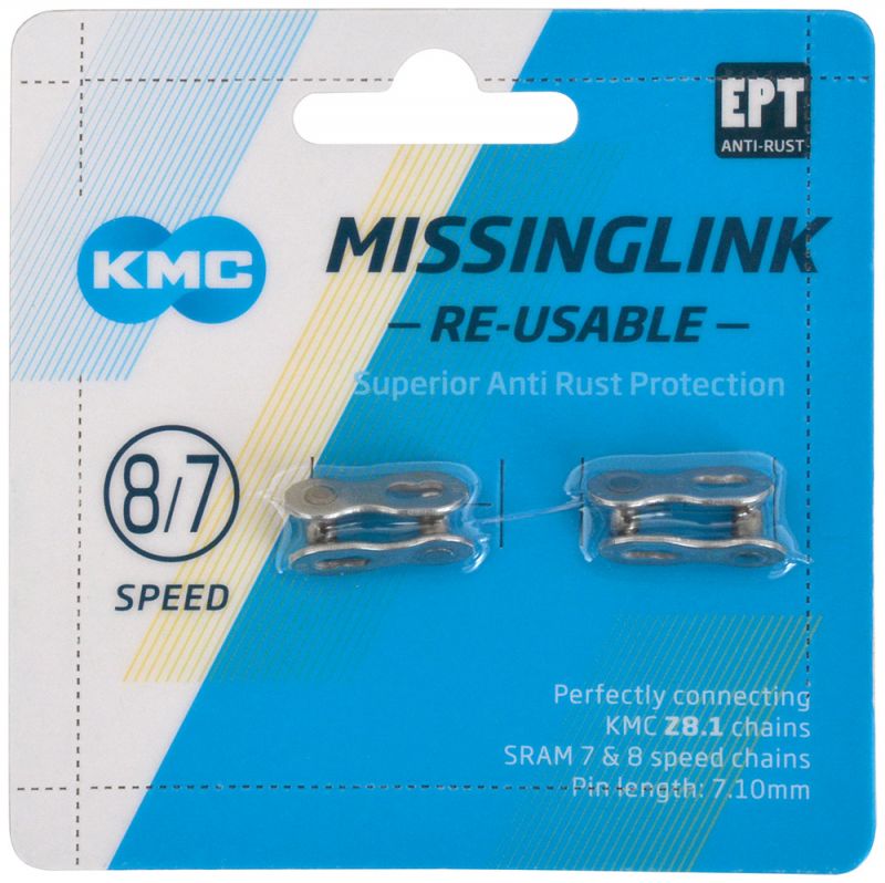 KMC | Enganche de Cadena 7-8v (2 uds)