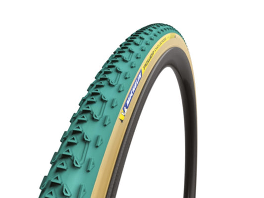 MICHELIN | Tubular Power Cyclocross Jet Verde/Beige 700x33