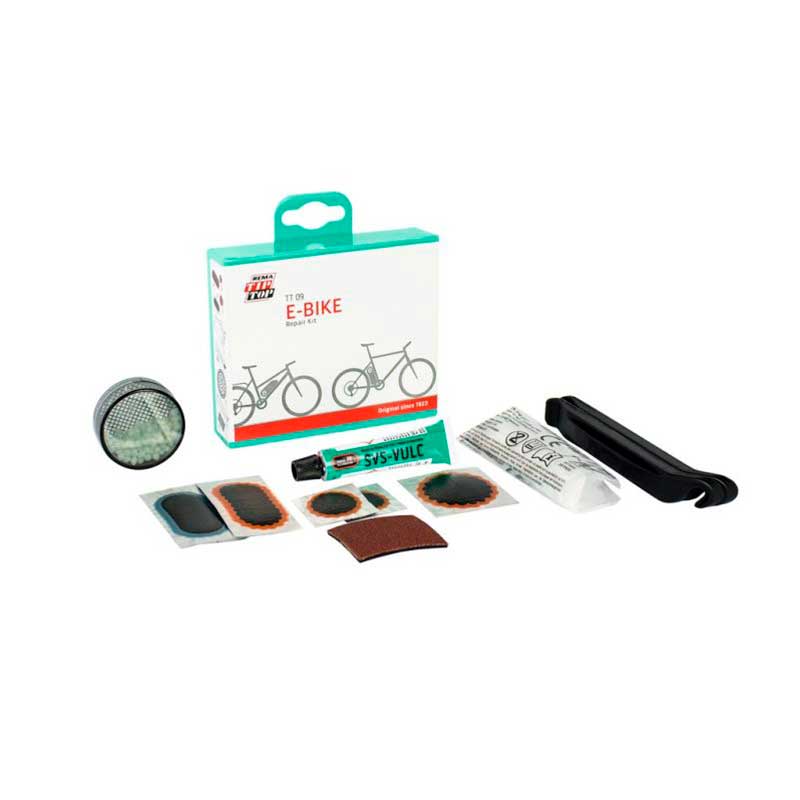 TIP-TOP | Caja de Parches TT09 para Reparación de Cámaras de Bicicleta