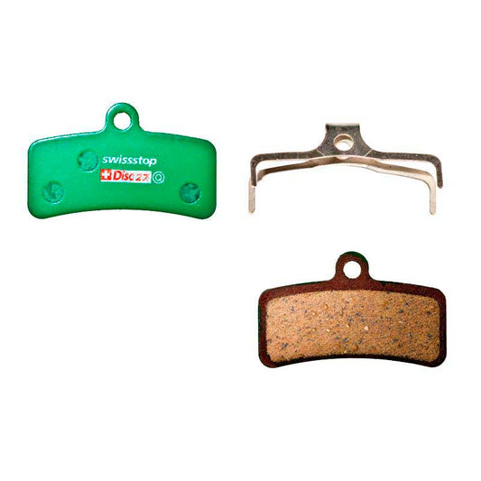 SWISSSTOP | Pastillas de Freno Orgánicas Compatible Shimano Saint M810-M640