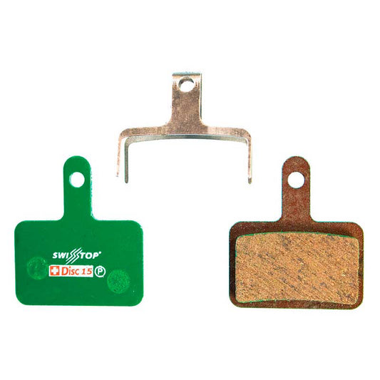 SWISSSTOP | Pastillas de Freno Orgánicas compatible Shimano Deore BR-M525