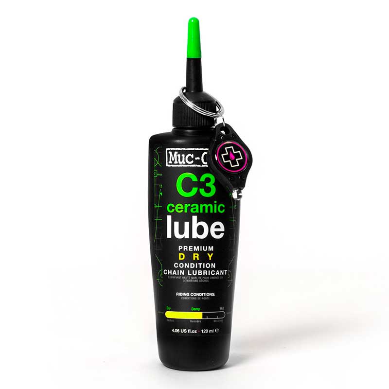 MUC-OFF | Aceite Lubricante para Clima Seco C3 Dry Ceramic Lube 120ml