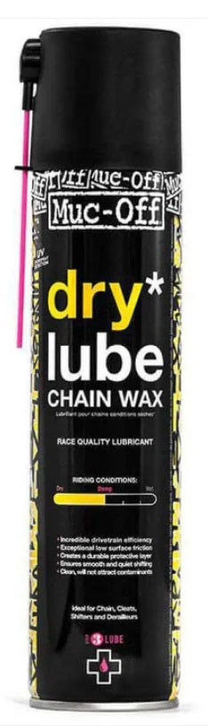 MUC-OFF | Spray Lubricante de Cadena Seco PTFE 400ml