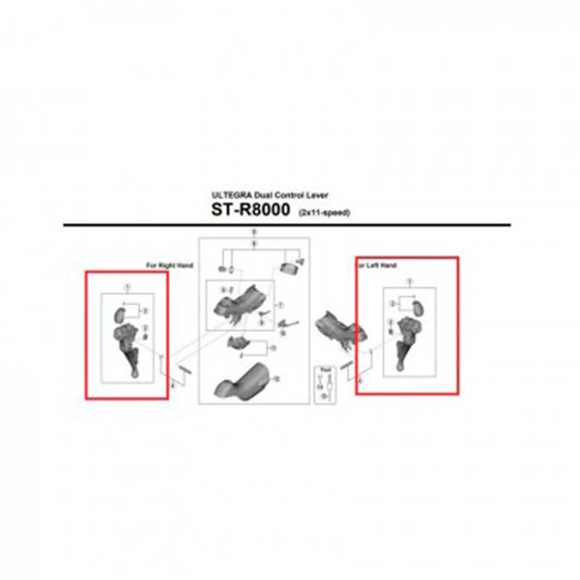 SHIMANO | Palanca de Maneta Izquierda ULTEGRA R8000