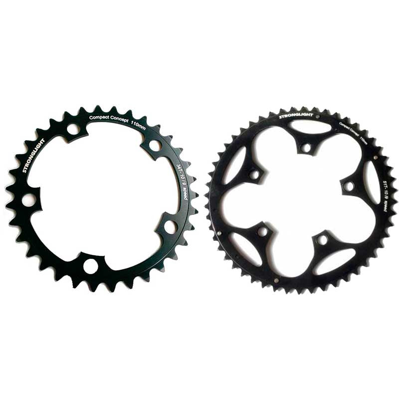 STRONGLIGHT | Plato BCD110x5 9/10v negro