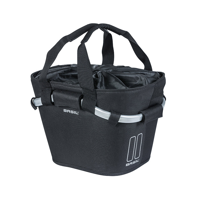 BASIL | Alforja Delantera Classic Poliester Negro 15L