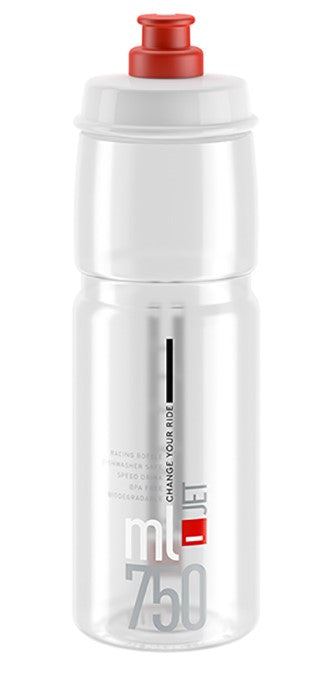 ELITE | Bidón de Hidratación JET 750ml -transparente