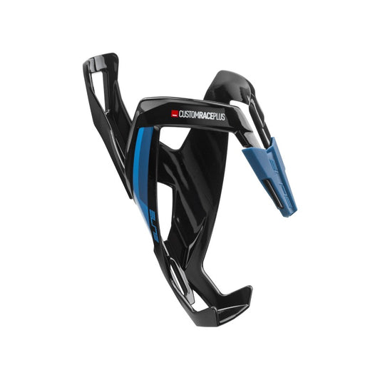 ELITE | Portabidón Custom Race Plus (Negro Brillo-Azul)